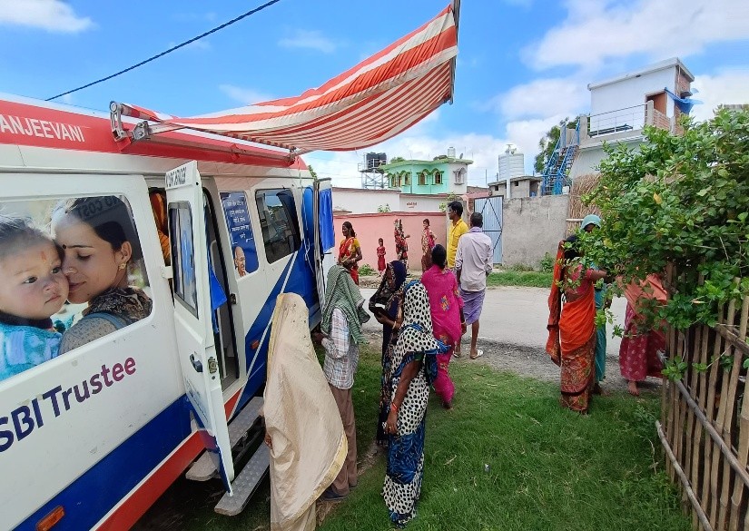 SBI Sanjeevani Clinic on Wheels Image 57